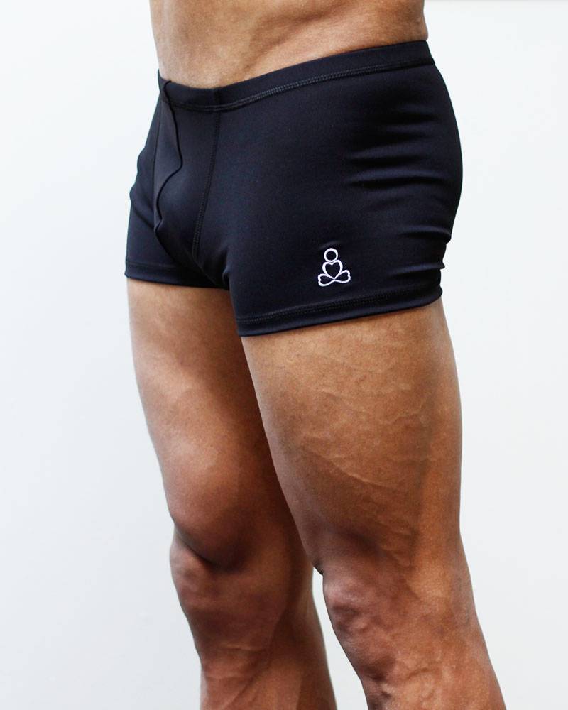 Padmasana yoga shorts-Mini length