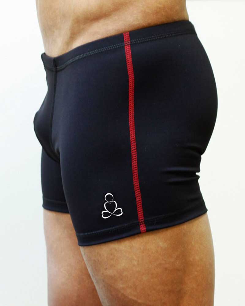 Spandex shorts for Men, Hot yoga shorts