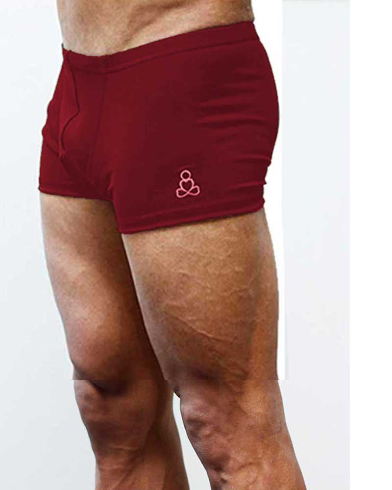 Mens Hot yoga shorts  by Sweat-n-Stretch hot yoga wear