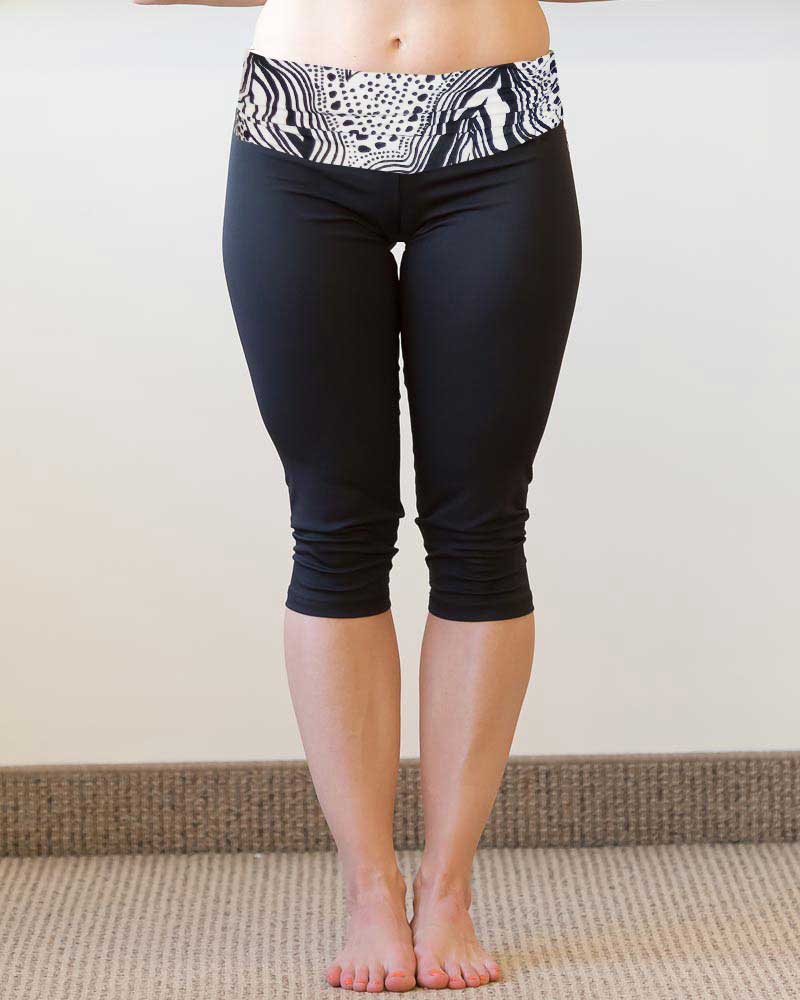 Capris for women  by Sweat-n-Stretch hot yoga wear