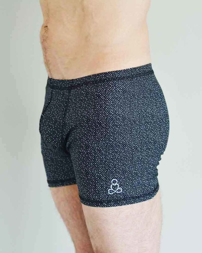 Bikram yoga shorts | for Men | by Sweat-n-Stretch hot yoga wear