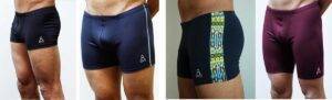 Mens-yoga-shorts-Padmasana-styled