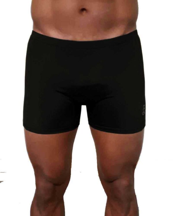 Bakasana-shorts-Silky-feel-Black