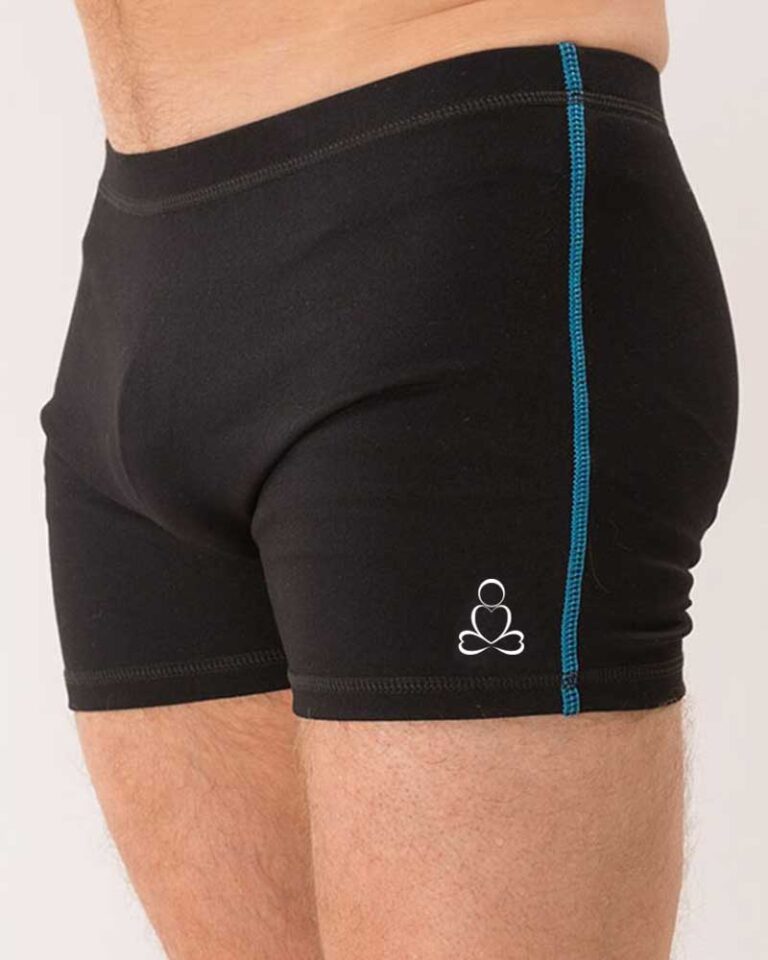 Mens yoga shorts Hot yoga shorts by SweatnStretch