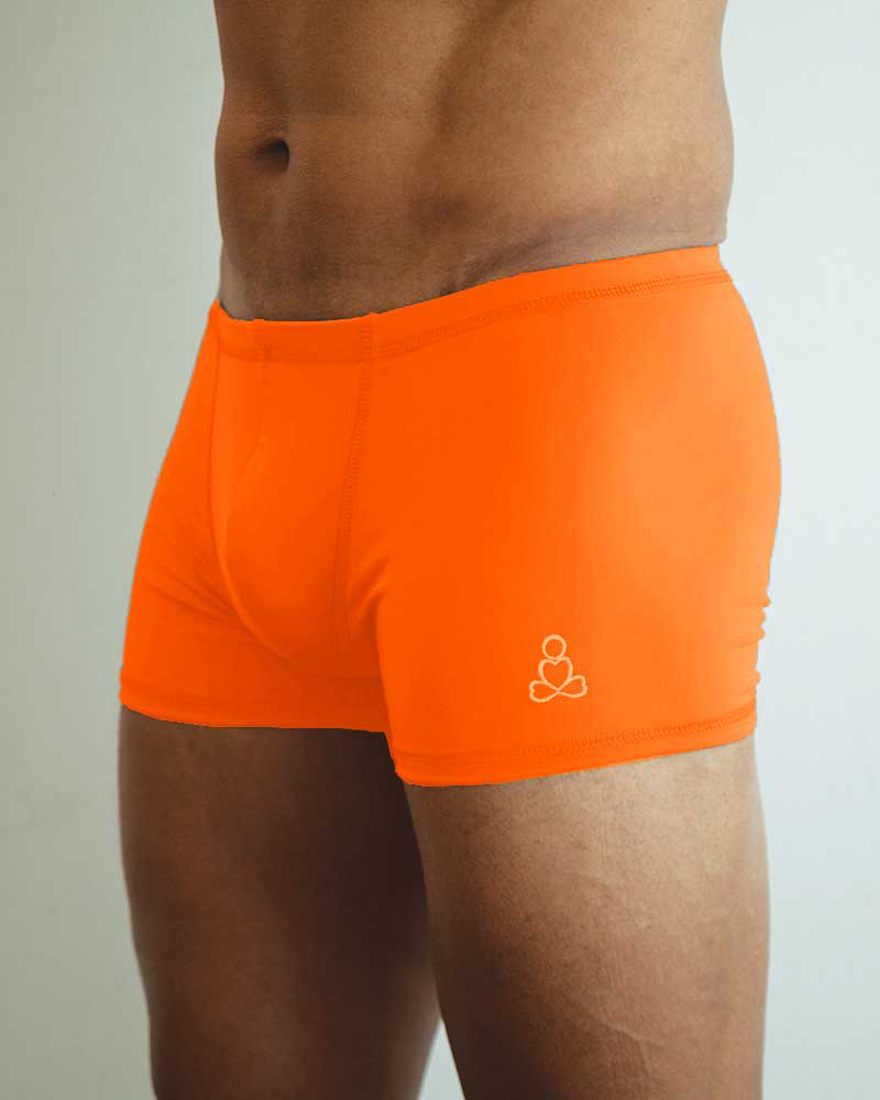 orange-neon-mens-yoga-shorts
