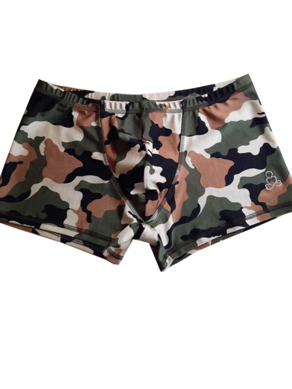 Mens-yoga-shorts-earth-tones-camouflage