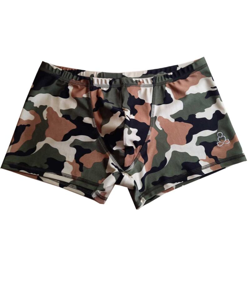 Mens-yoga-shorts-earth-tones-camouflage