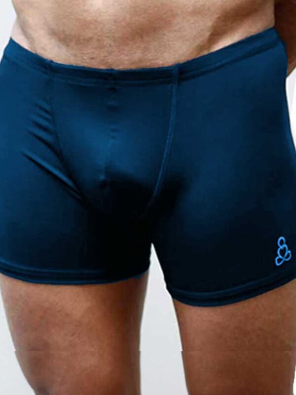 Mens-hot-yoga-shorts-midi-Teal-blue