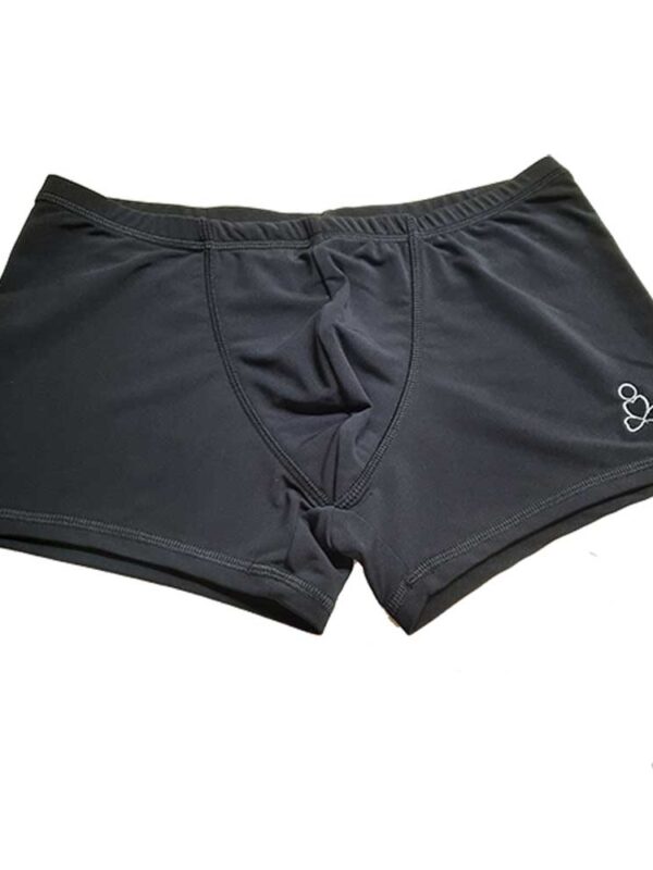 Mens-Black-Silky-Hand-feel-yoga-shorts-clearance