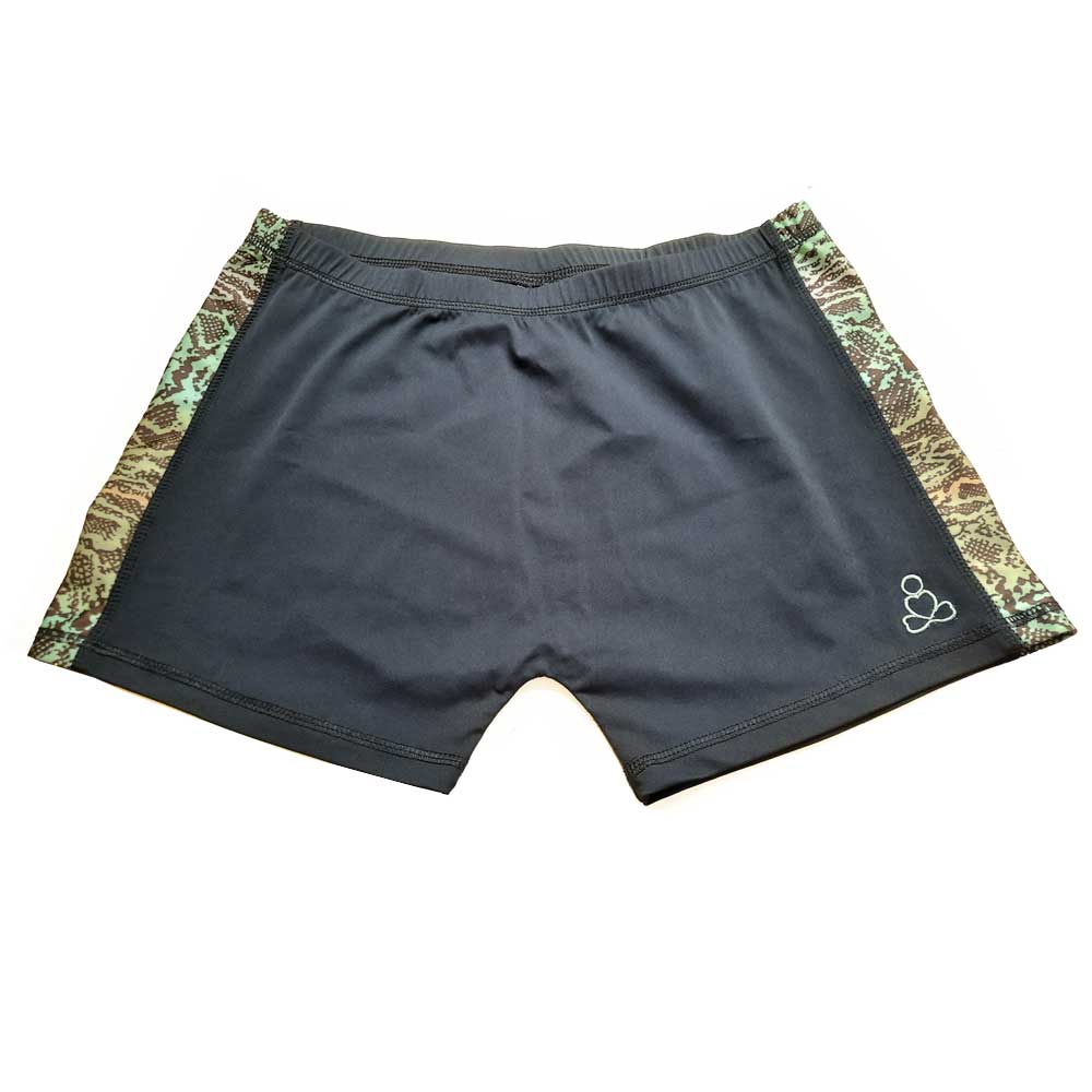 Mens-Bakasana-yoga-shorts-Snake-Tie-Dye-side-stripe