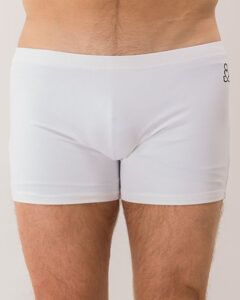 Mens Bakasana White yoga shorts